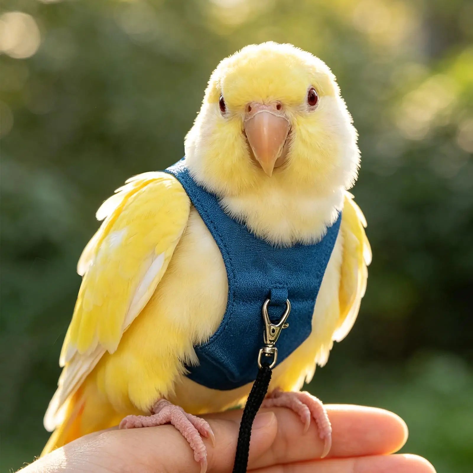 Bird Harness Parakeet Traction Straps Bird Flying Training Rope Kit for Animal Lovers Trainers Walking Backyard Park Vet Visit Qme