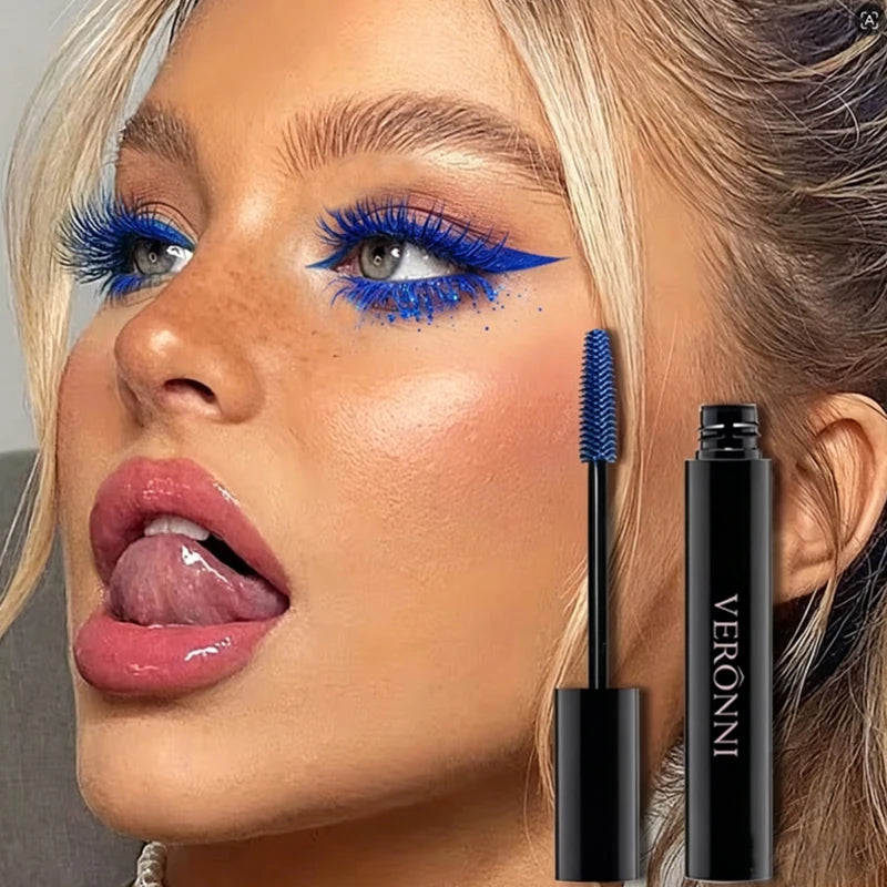 Blue Eye Makeup 9 Matte Glitter Eyeshadow Palette+blue Qme