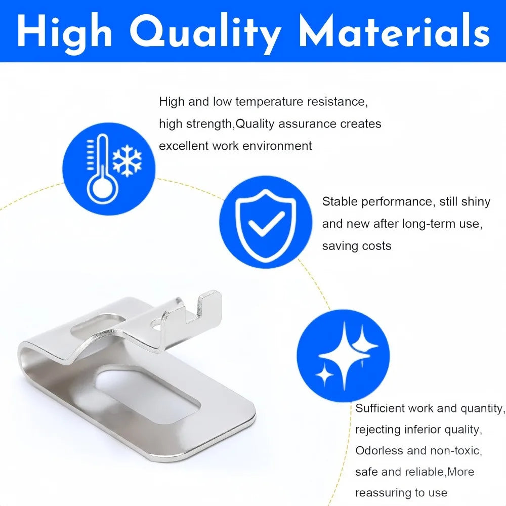 2-6PCS Electric Drill Belt Hook Cordless Drills Wrench Holder Clip Hooks Tool Fit for Dewalt/Makita/Milwaukee Impact Drills Tool Qme
