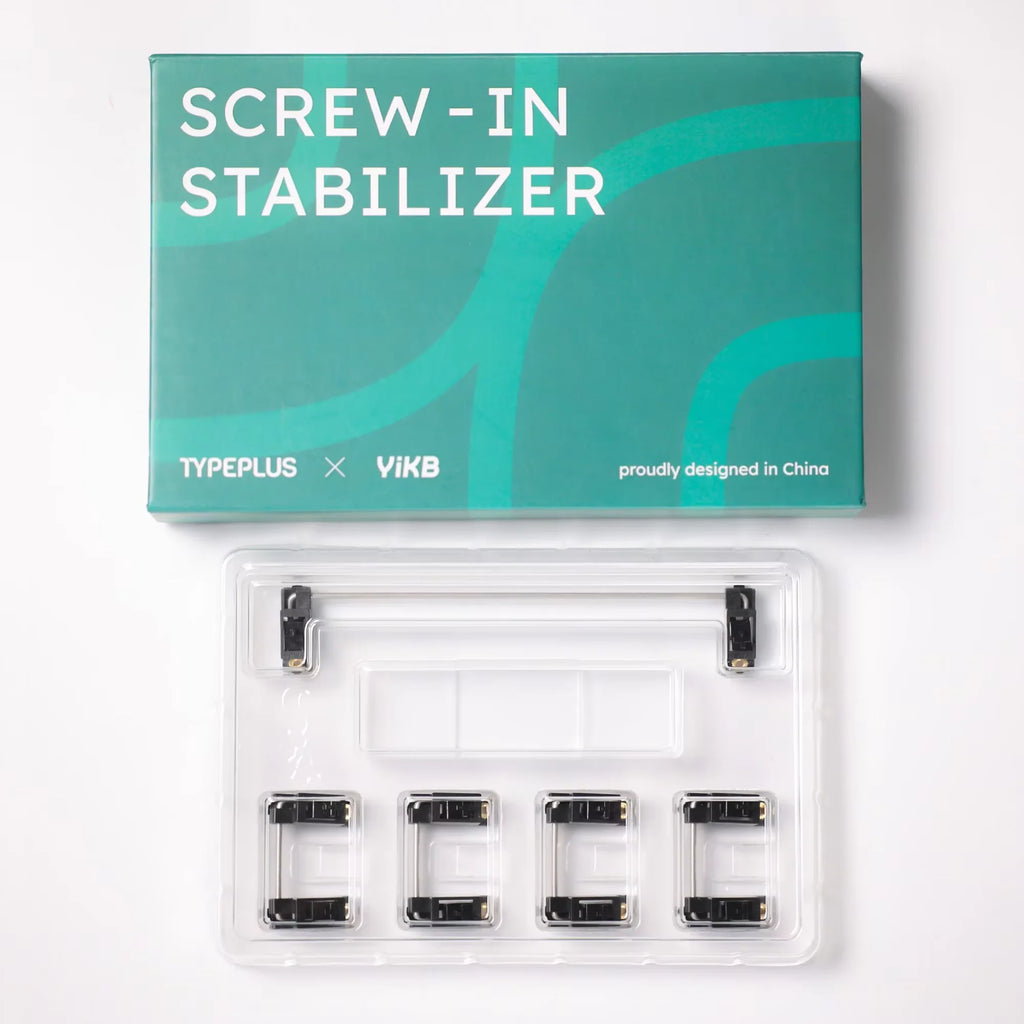TYPEPLUS X YIKB Screw-in Stabilizer Customized Mechanical Keyboard Accessories PCB Screw Satellite Axis PCB 100% Layout Gaming Qme