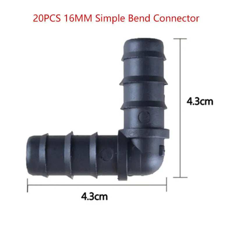 Garden Watering Hose Repair Extension Drip Irrigation Connectors Qme A4