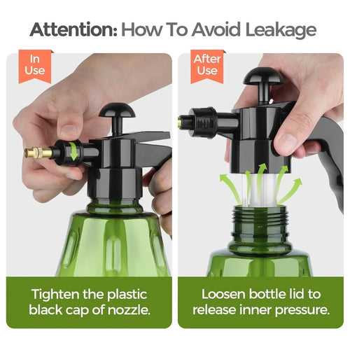 1.5L Garden Watering Pressure Sprayer Bottle Horticultural Plant planting Watering Tool Household Watering High-Pressure Sprayer Qme