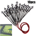 10 Pcs LED DIY Street Lamp LED Model H0 TT 00 3V Garden Decoration Light Lighting Plastic Sand Table Supporting Landscape Qme Default Title