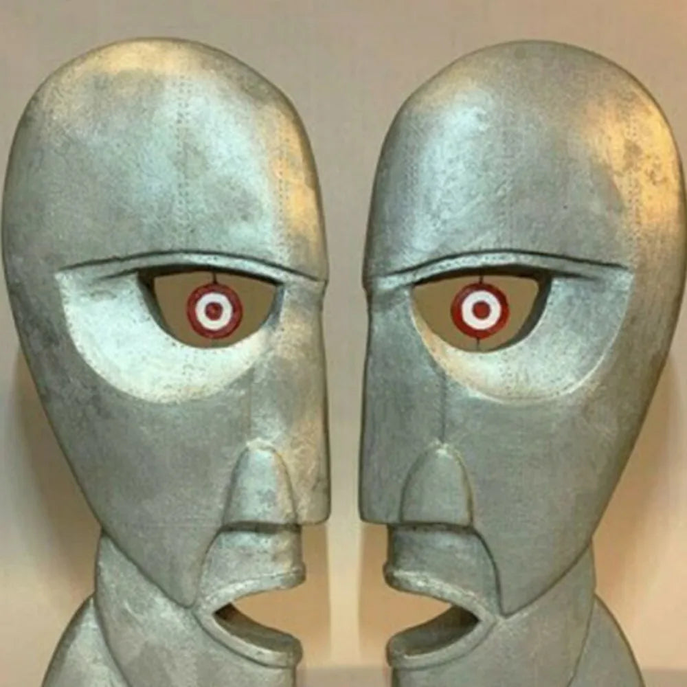 Bell Face Statue Art Crafts Cosplay Horror Role Resin Sculpture Home Desktop Prnament Halloween Masquerade Party Decoration Prop Qme