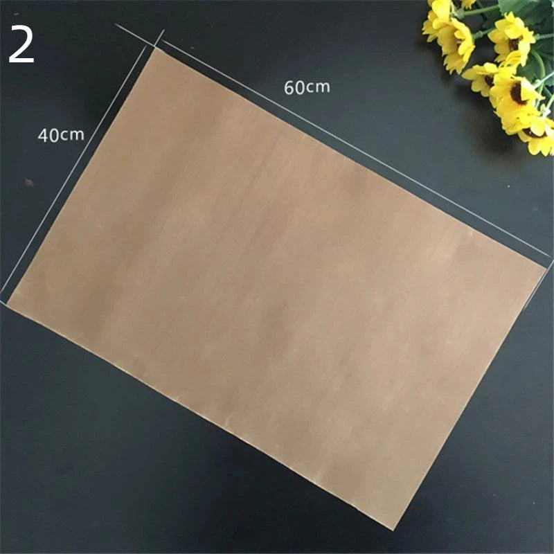 Reusable Resistant Baking Sheets Oil-proof Paper Cloth Oven Pad Qme 2 Coffee
