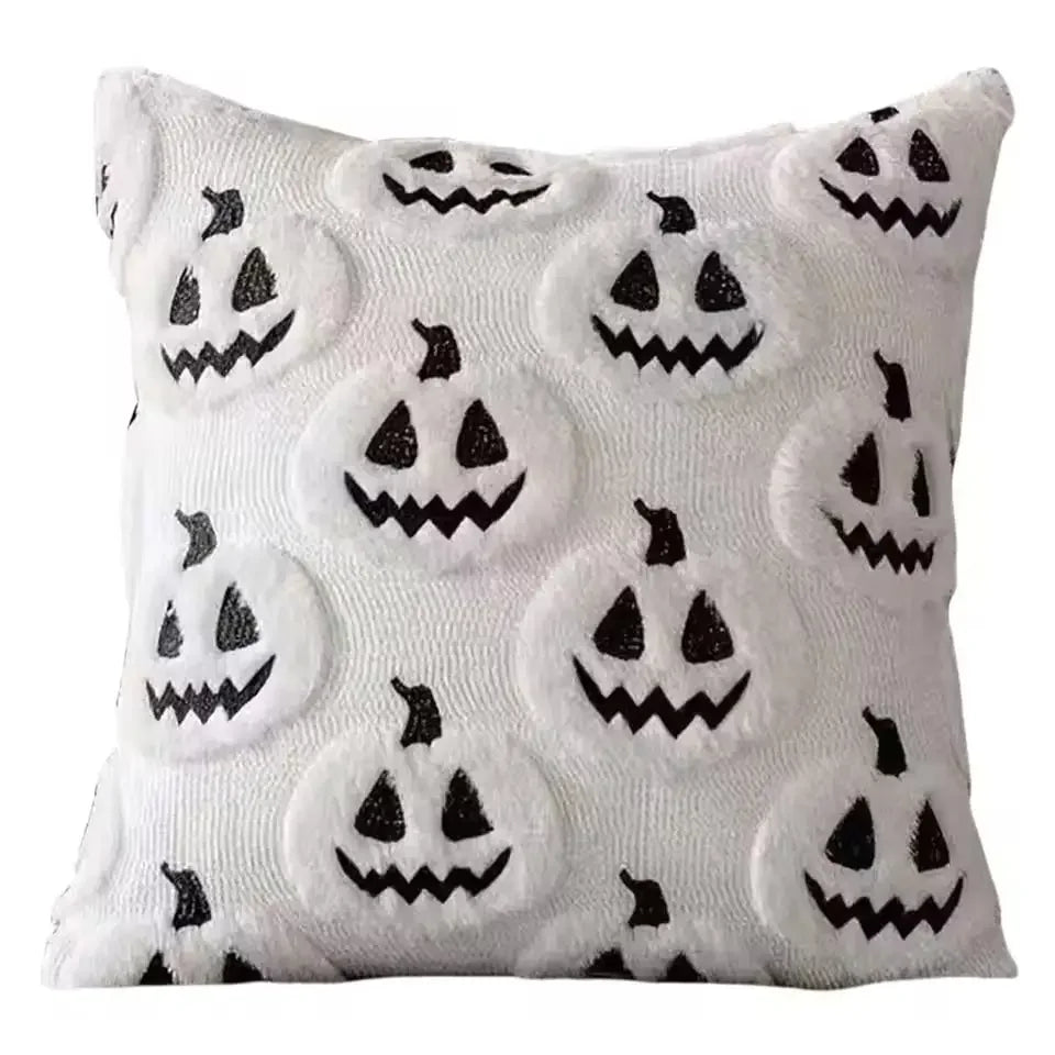 Halloween Pillow Covers 45x45 Decorative Pumpkin Pattern Pillowcase Qme B 450mm*450mm