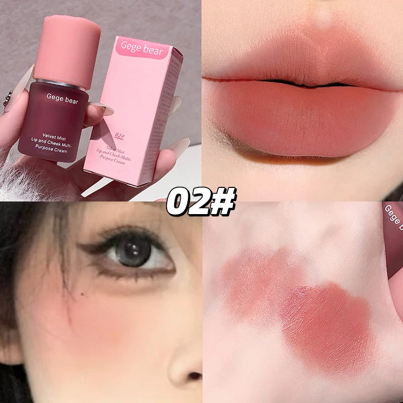 Gege Bear Smooth Multi-purpose Cream Expansion Cheek Blush Not Easy Qme GX1502-2