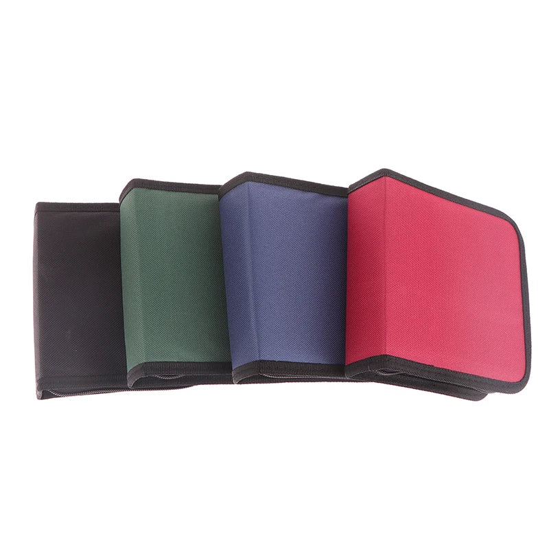 40Tablets CD DVD Discs Oxford Handbags Storage Case Organizer Booklet Qme