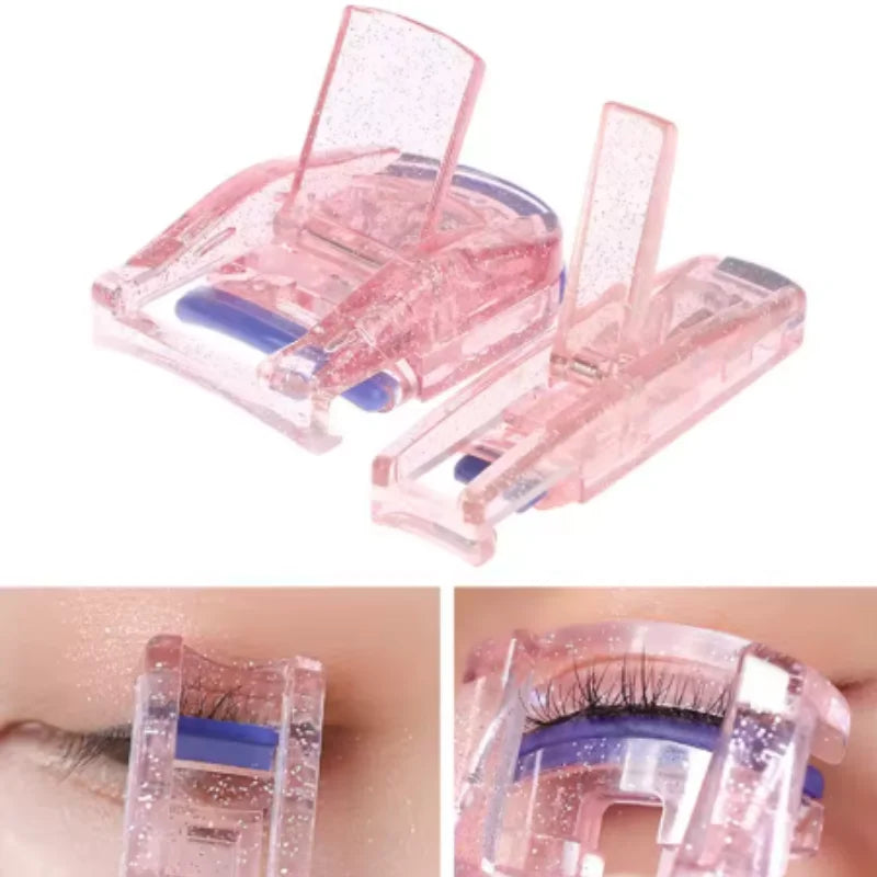 Makeup Accessory Eyelash Curler False Eyelashes Auxiliary Portable Eyelash Curling Clip Mini Cosmetic Beauty Tool Qme