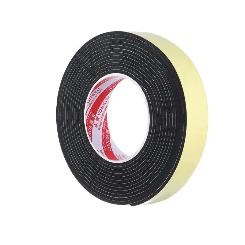 EVA Single Sided Foam Tape Multiple Thickness High Adhesion Shock Absorption Sealing Noise Reduction Home Use DIY Craft Mounting Qme 5mx30mmx3mm X
