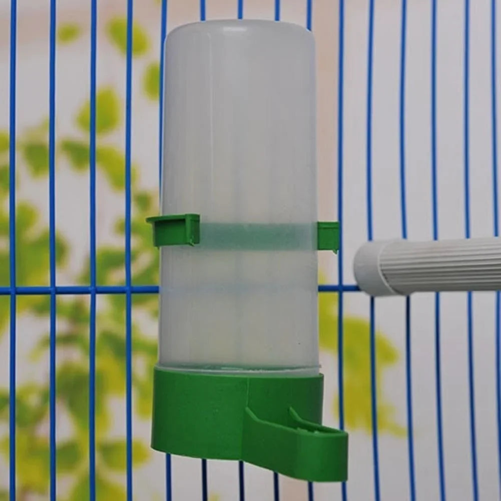 4Pcs/Lot Bird Feeder Waterer Drinker Pet Clip For Bird Feeder Parrot Pet Water Dispenser Agricultural Equipment(size:M/L) Qme