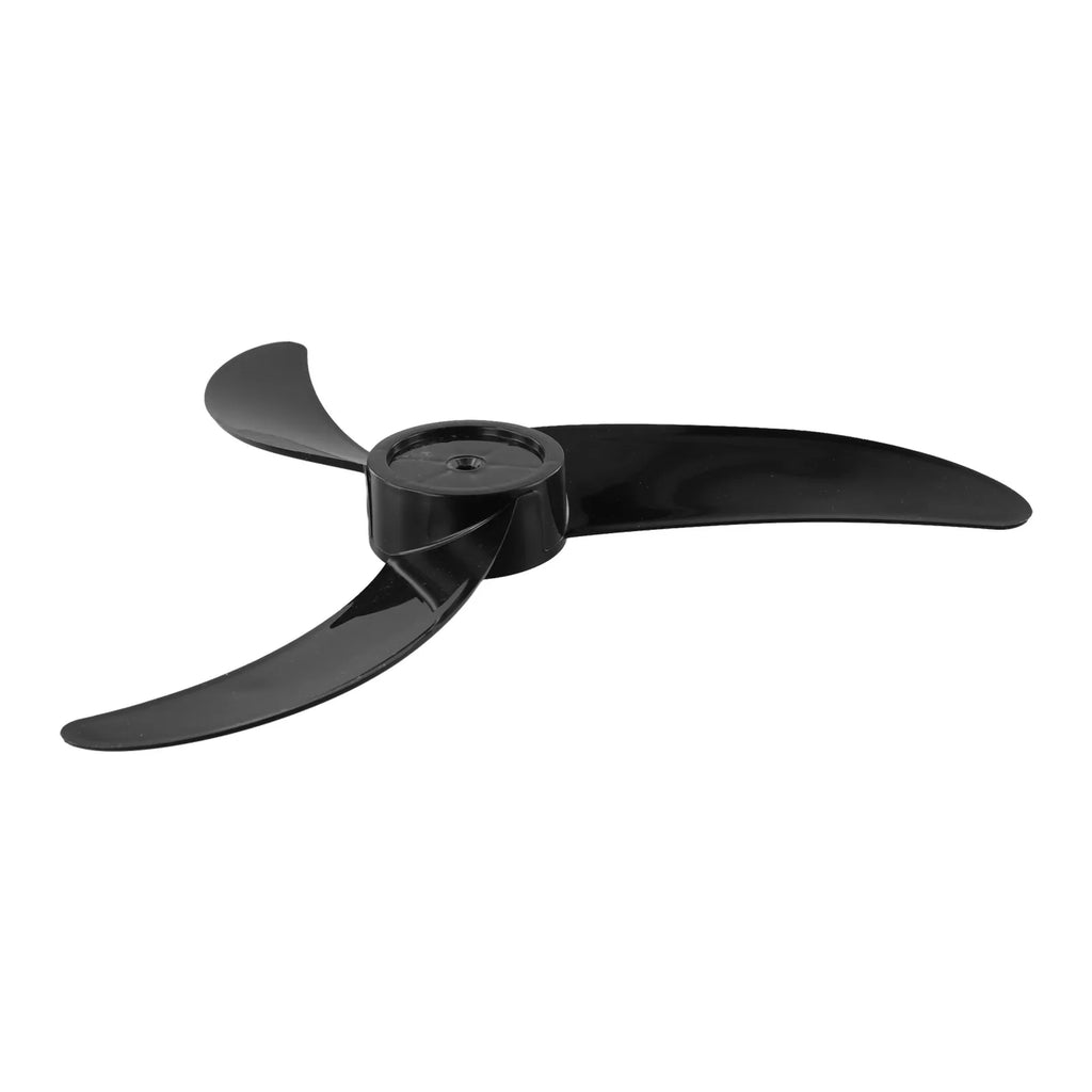 Plastic 18 Inch Fan Replacement Assembly For Standard Electric Fans With 3-Blade Pattern And 8mm Shaft Opening Qme