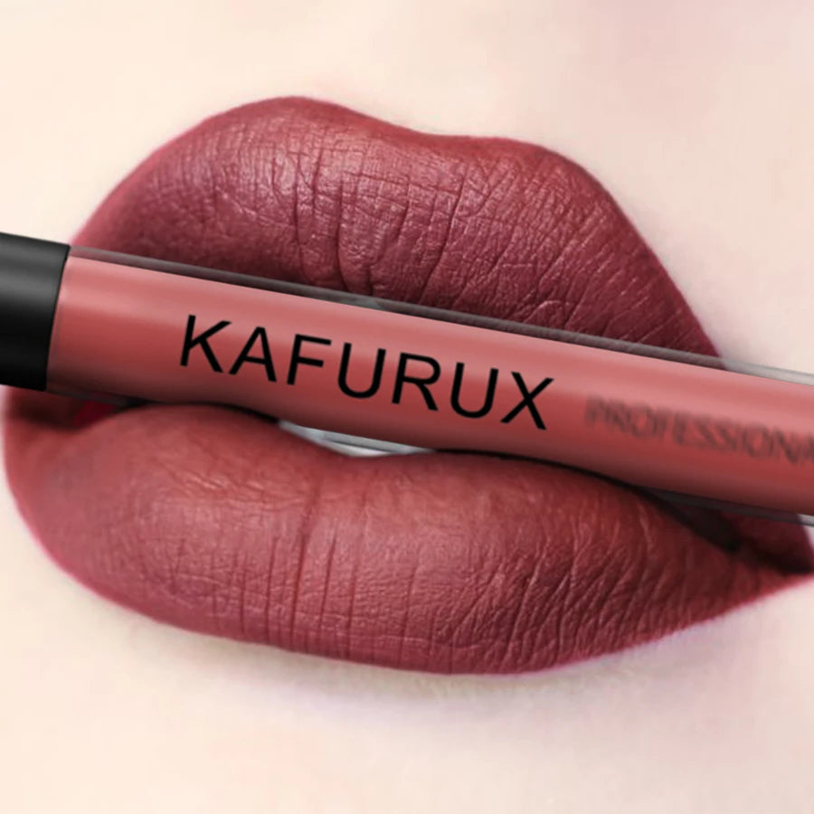 Matte Highly Pigmented Lip Glaze Velvet Finish Liquid Lipstick Qme 04