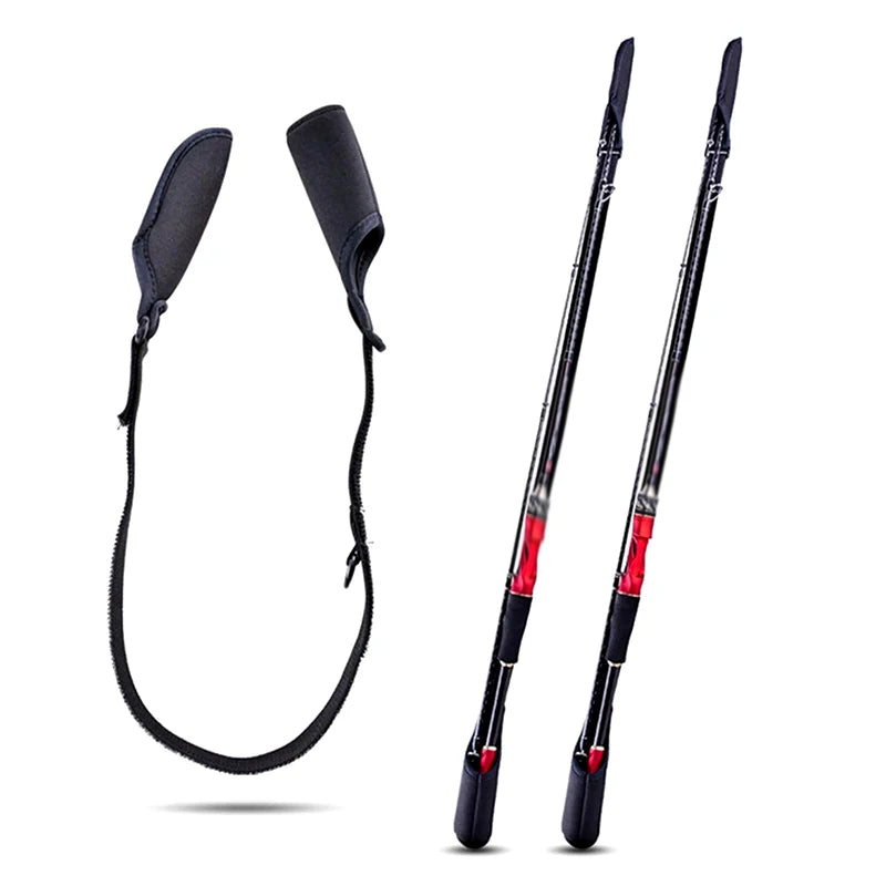 Adjustable Fishing Rod Storage Bag Portable Shoulder Belt Protector Qme