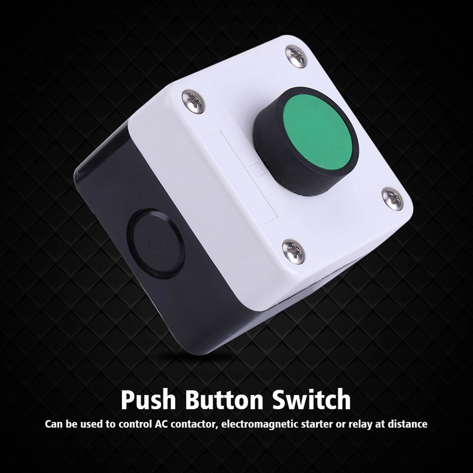 One Button Control Weatherproof Green Push Button Switch One Button Control Box for Gate Opener Qme