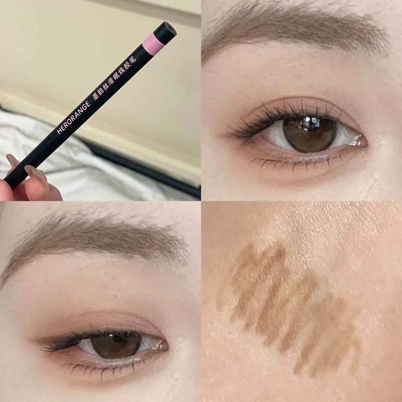 HERORANGE Silky Eyeliner Gel Pencil Smooth Ultra-fine Long-lasting Qme HR1007-5
