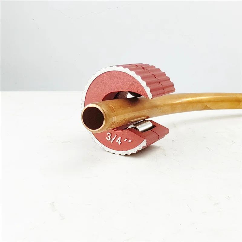 A02F-Copper Tubing Cutter Set Copper Pipe Cutter Tool,Include 3Pcs 1/2-1In.Cutters,1Pc Trimming Knife,3 Spare Cutting Wheel Qme