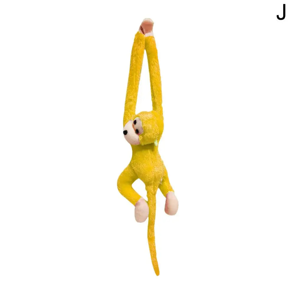 Plush Monkey Toy Stuffed Animal Cute Long Arm Tail Monkey Plush Toy Long Hands Monkey Mascot Room Curtain Decor Kids Toys Qme I