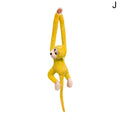 Plush Monkey Toy Stuffed Animal Cute Long Arm Tail Monkey Plush Toy Long Hands Monkey Mascot Room Curtain Decor Kids Toys Qme I