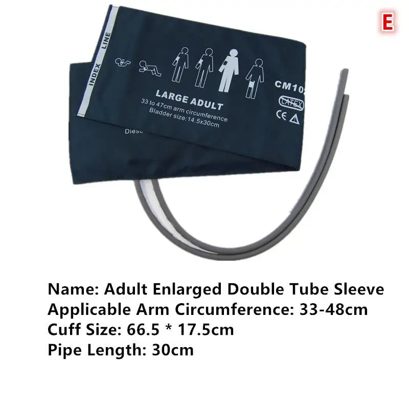 Medical Adult Blood Pressure Cuff Sleeve Neonatal Infant Child Belt Qme E