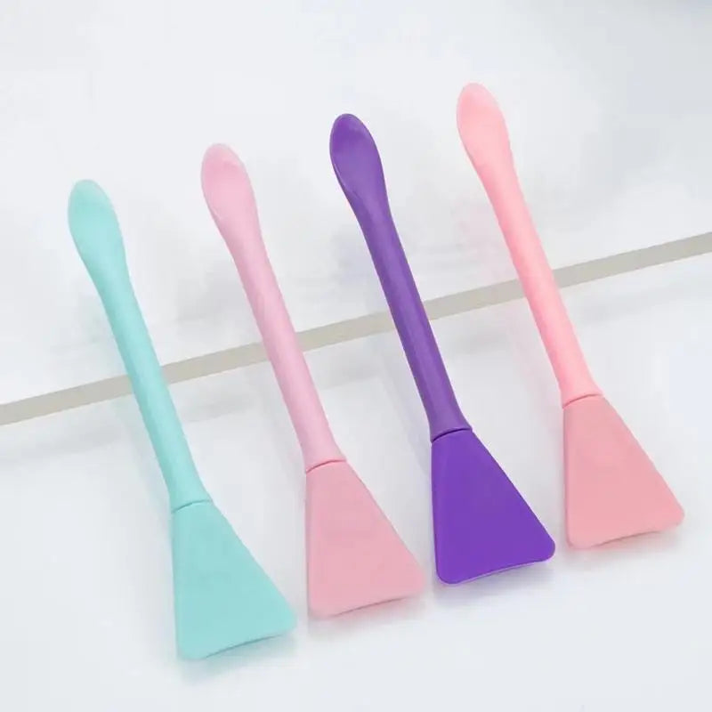 Silicone Mask Brush Double Head Skincare Spatula Face Reusable Clay Qme