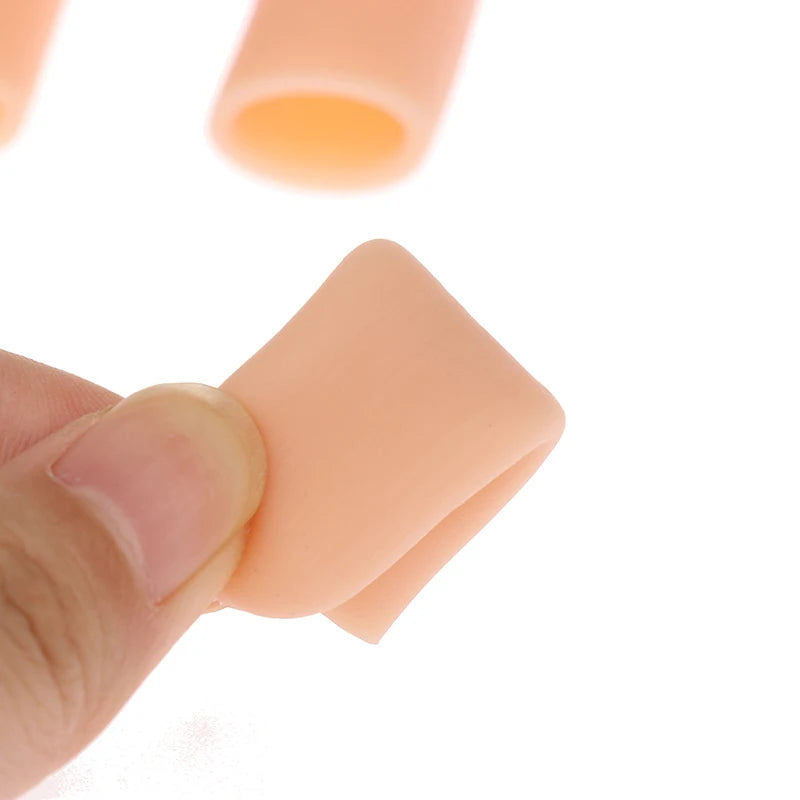 Silicone Gel Tube Hand Bandage Finger Protector Anti-cut Heat Qme one size
