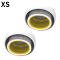 For Apple AirPods Pro 3 Ear Tips Buds Replacement Rubber Eartips Soft Silicone Earbuds Covers Accessories For AirPods Pro 3 Qme White XS