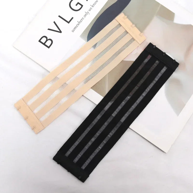 Elastic Invisible Women Non Slip Buckle Bra Extender 3 Hook Extension Qme