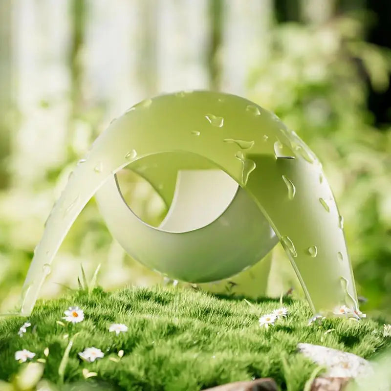 Outdoor Bird House Green Garden Decorative Nest Creative Flexible Qme