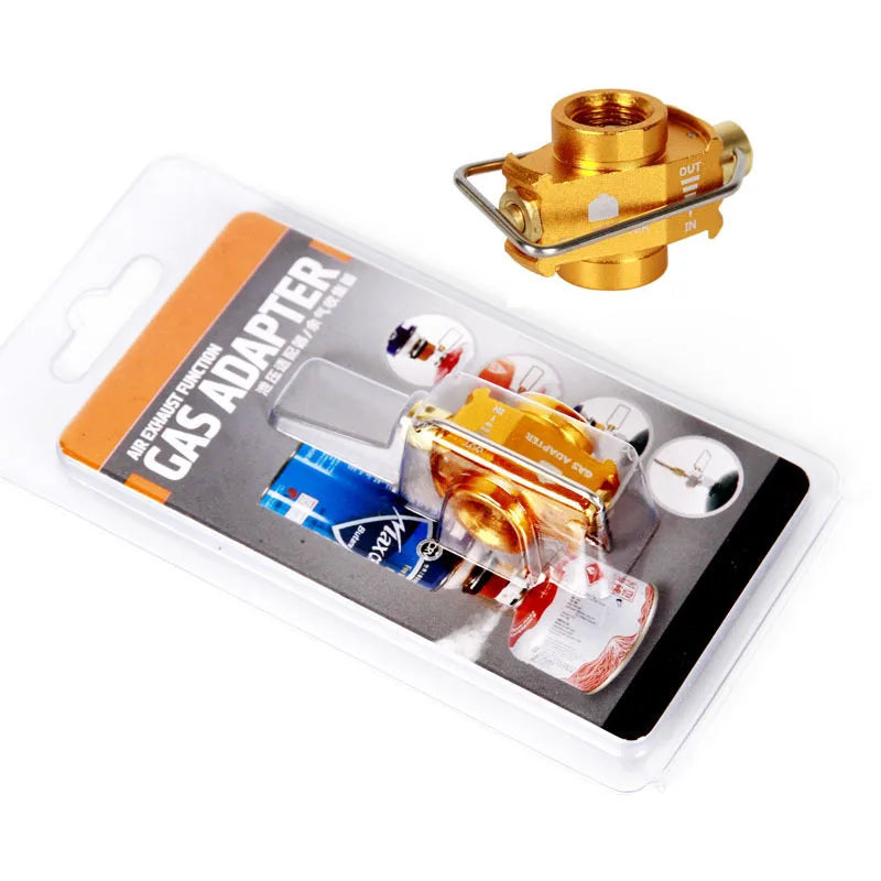 Camping Gas Saver Converter Shifter Refill Flat Tank Conversion Qme