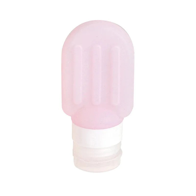 Convenient Leakproof Travel Soft Silicone Squeeze Dispensing Bottle Qme
