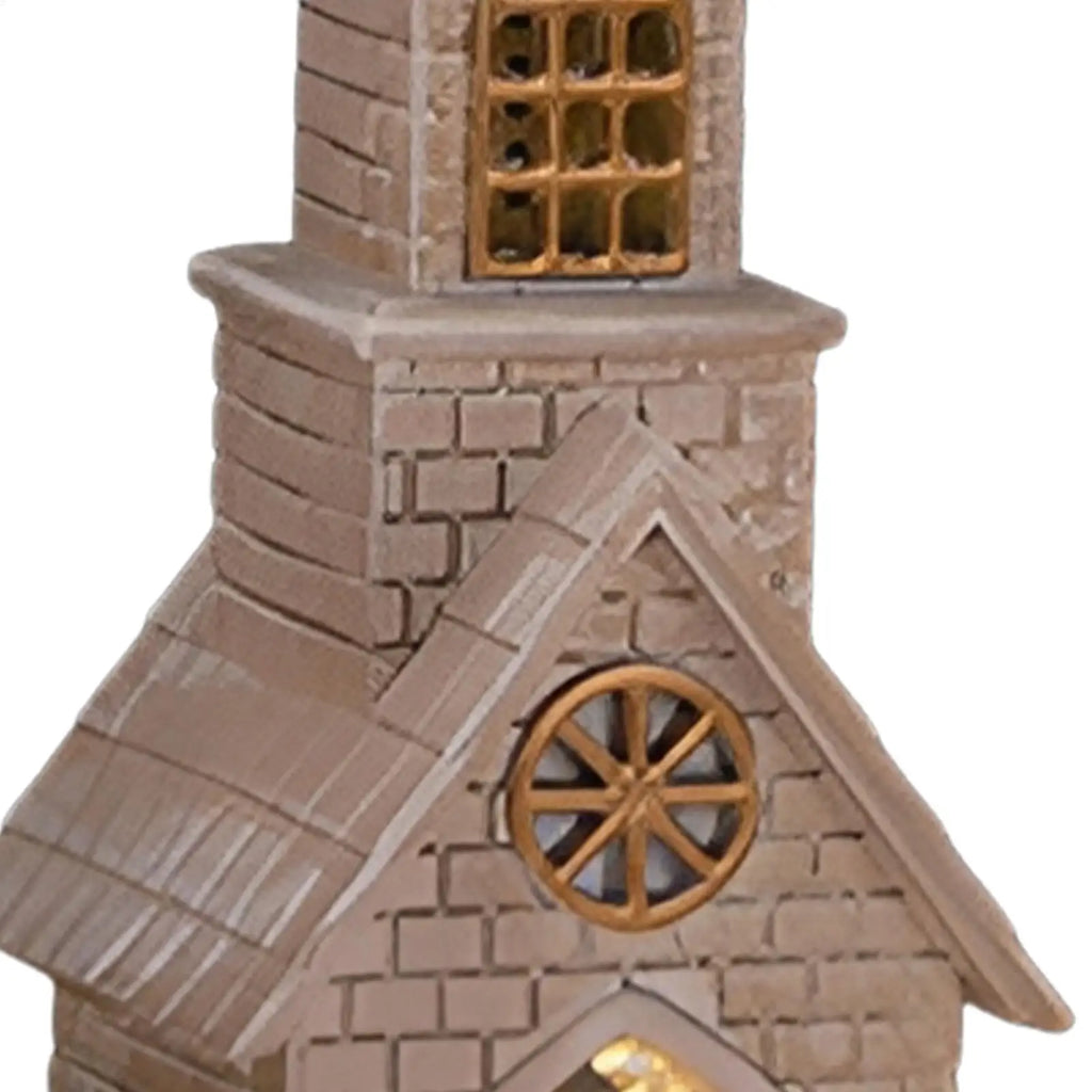 Christmas Tree Night Light LED House Shape Desktop Ornament Santa Qme