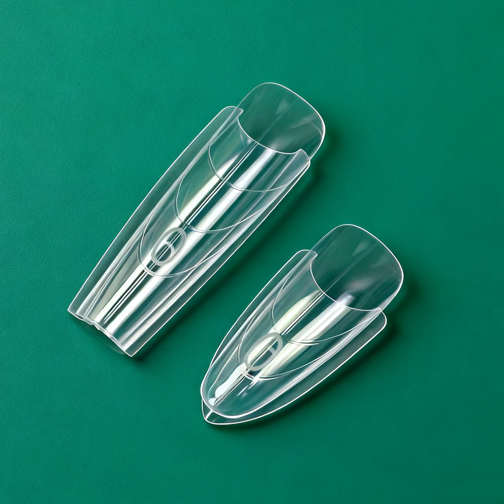 Nailpop Sandwich Nail Dual Forms 15 Shapes French Manicure Extension Qme