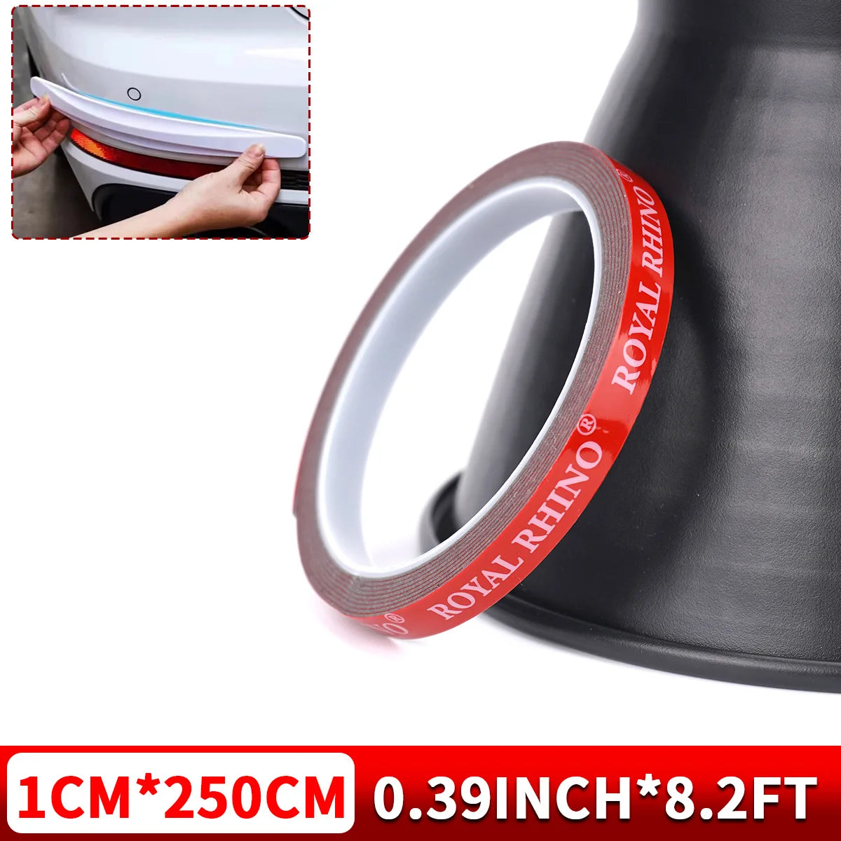 Double Sided Tape Waterproof Acrylic Foam Thicken Adhesive Tapes Heavy Duty Mounting Traceless Stickers Home Car Qme 10mmx250cm