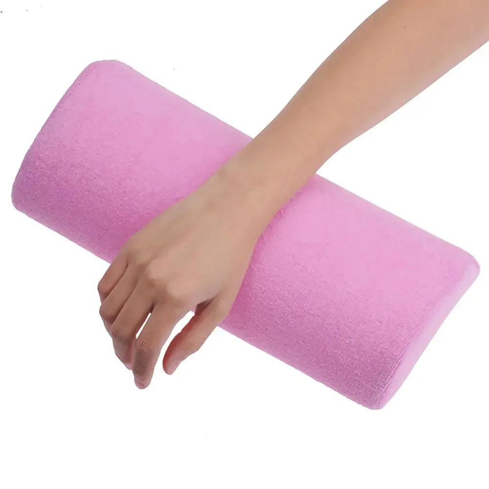 10 Colors Soft Hand Rest Nail Arm Pillow Stand Manicure Table Mat Qme