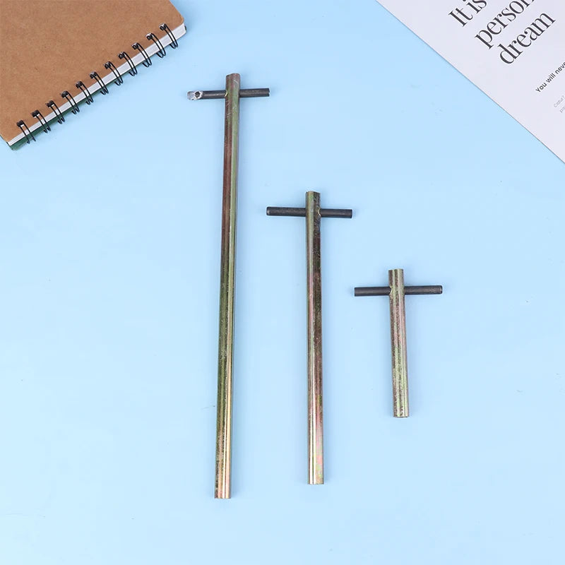 1Pc Extended Type Elevator Triangle Key Train Triangle Key Professional Triangle Key For Elevator Door. Qme