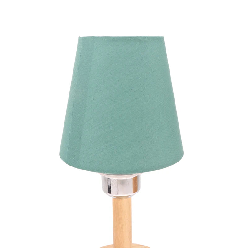 Decor Fabric Lampshade Ceiling Light Cover Lamp Shade Modern Home Bedside Desk Lighting Cover For Tearoom Bedroom Room Qme Green