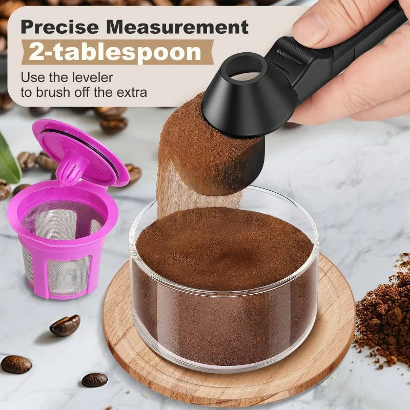Hot-selling Coffee Sliding Spoon Long Handle Large-capacity Qme