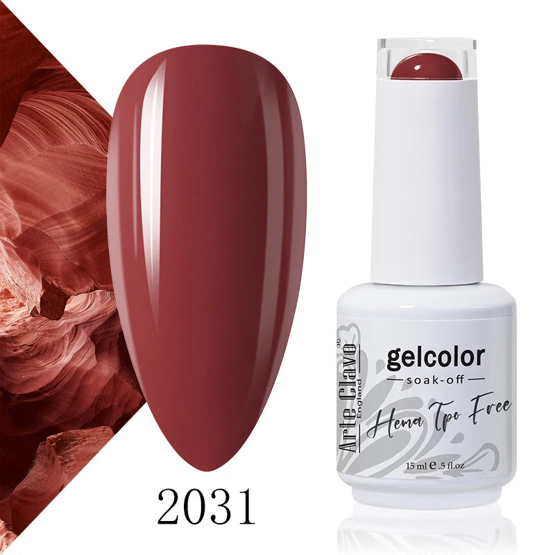 Arte Clavo Gel Nail Polish HEMA TPO Gorgeous Soak Off UV LED Semi