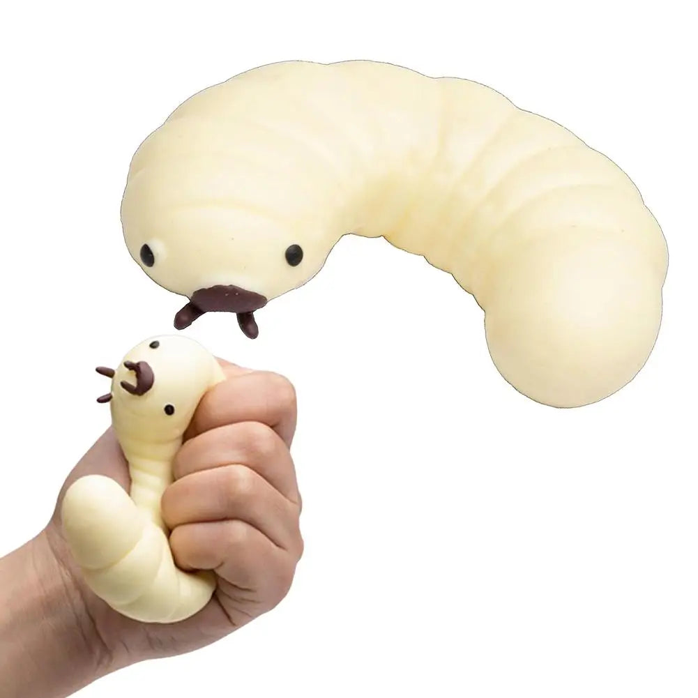 Soybean Bug Pinching Fun Worm Funny Kneading Fidget Sensory Play Qme