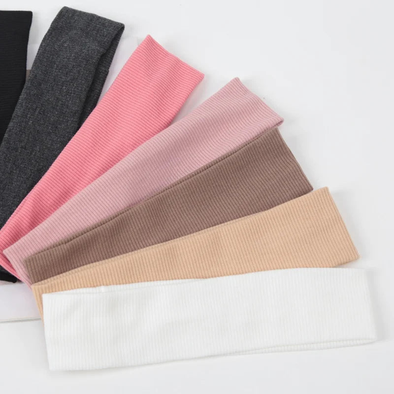 Unisex Headband Sports Elastic Running Hair Bands Yoga Hairband Women Qme