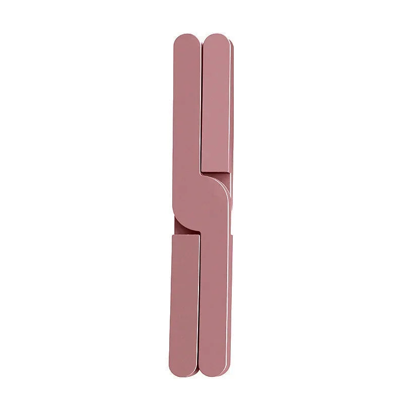 1pc X-Shaped Heat-Resistant Foldable Silicone Trivets Folding Trivet for Hot Pots and Pans Non-Slip Space-Saving Easy to Clean Qme Pink