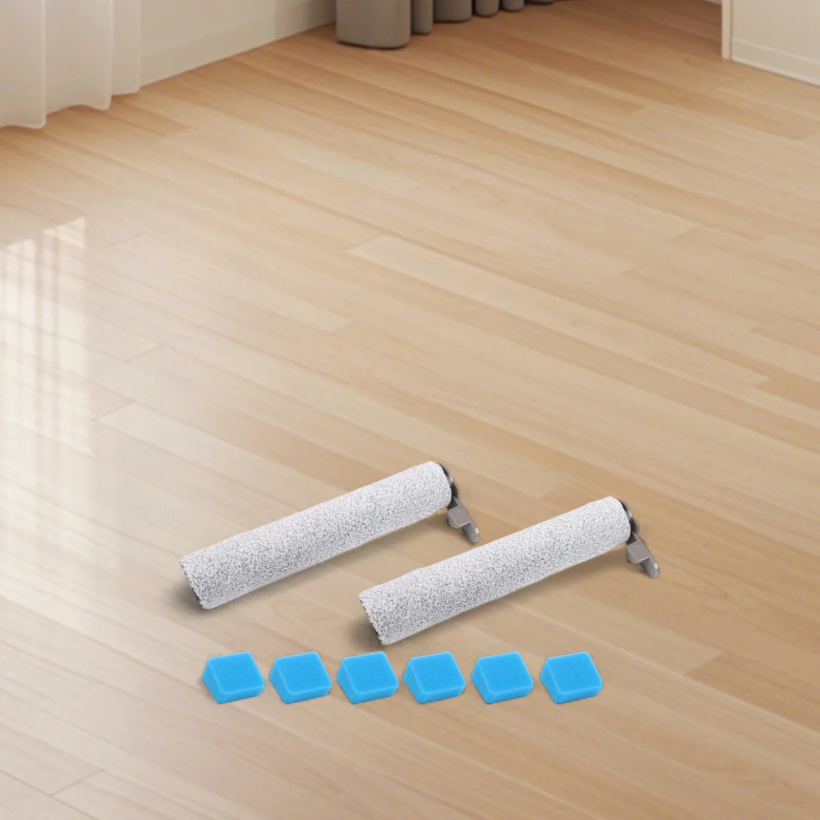 Roller Brush Filters Kit For JONR ED12 Pro Cordless Wet And Dry Vacuum Cleaner Household Replacement Accessories Qme