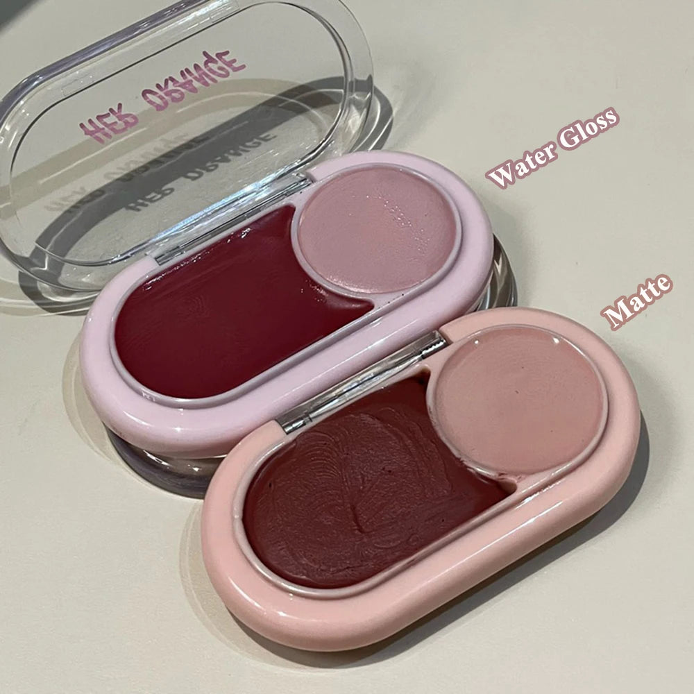 Dual-color Blush Cream Moisturizing Matte Finishwith Expanding Qme