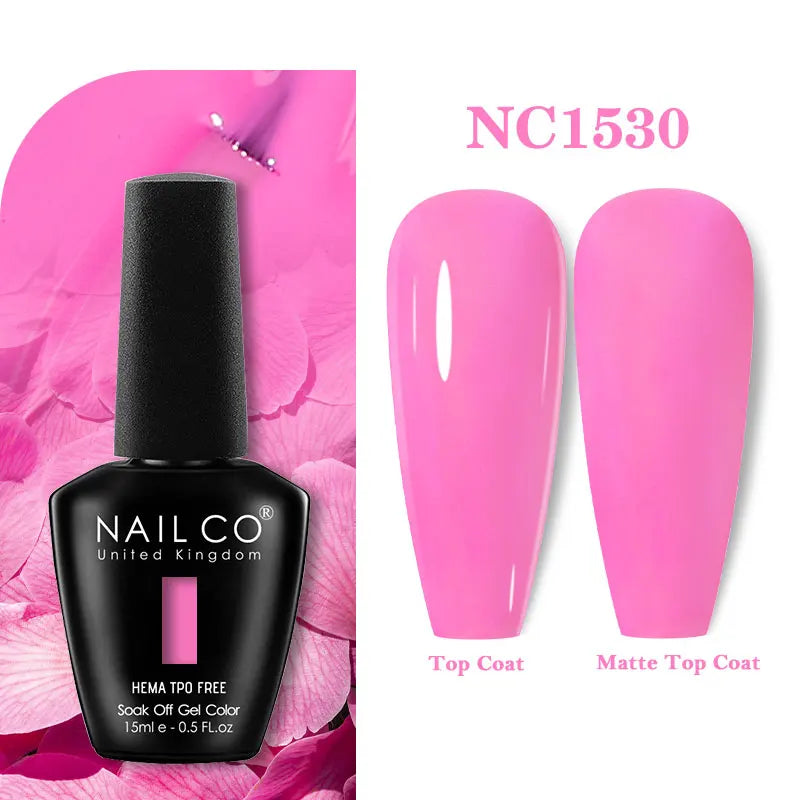 NAILCO Fresh Gel Nail Polish Nails Semi-permanent Varnish Hybrid