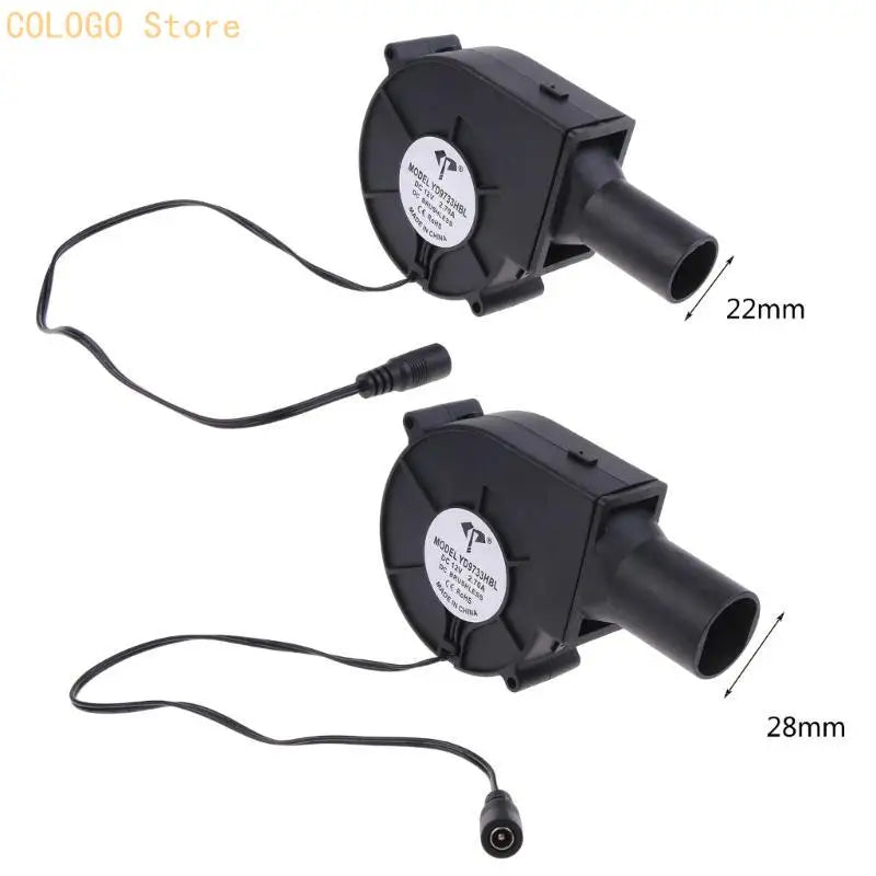 DC12v 2 7A 9733 Barbecue Grill Centrifugal Blower Air Outlet Large Qme