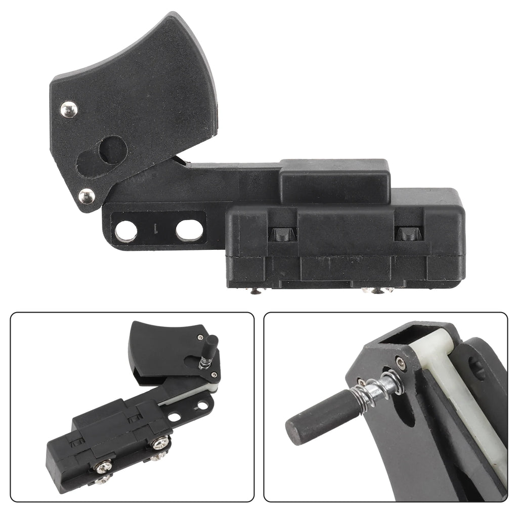 1 Pc Trigger Switch Replacement Lock Trigger Switch For 255 Cut-off Machine Trigger Switch Metal Electric Power Tool Accessories Qme Default Title