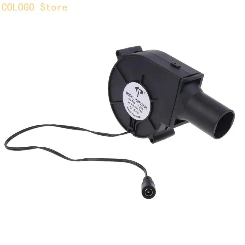 DC12v 2 7A 9733 Barbecue Grill Centrifugal Blower Air Outlet Large Qme 28mm CN