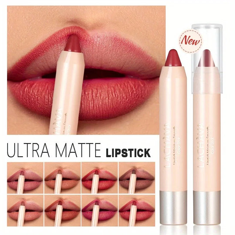 Lipstick Lipliner Pencil Long-lasting Waterproof Matte Finish Qme