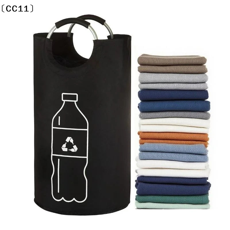 Empty Bottle Storage Basket Folding Kitchen Wastewater Collector Bag Qme